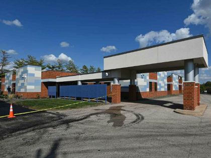 FAIRVIEW HEIGHTS, IL - OCTOBER 02: The exterior of the new Planned Parenthood Reproductive Clinic location is seen on October 2, 2019 in Fairview Heights, Illinois. The 18,000-square-foot clinic, secretly under construction since 2018, is just over the border from the last remaining abortion clinic in Missouri. (Photo by Michael …