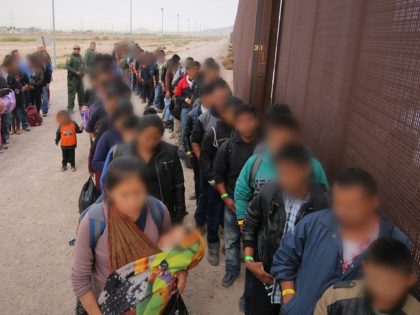 Border Patrol Agents (BPA) assigned to El Paso Sector, El Paso Station (EPT/EPS) apprehended a group of approximately 127 illegal aliens.