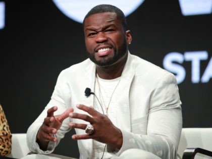 BEVERLY HILLS, CALIFORNIA - JULY 26: Curtis "50 Cent" Jackson of 'Power' speaks onstage during the Starz segment of the Summer 2019 Television Critics Association Press Tour at The Beverly Hilton Hotel on July 26, 2019 in Beverly Hills, California. (Photo by Rich Fury/Getty Images)