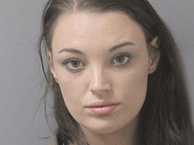 Ashley Beth Rolland, 23, allegedly told police the drugs inside of her vagina were not her