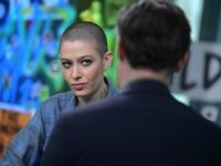 NEW YORK, NY - MARCH 21: Asia Kate Dillon visits Build at Build Studio on March 21, 2018 in New York City. (Photo by Theo Wargo/Getty Images)