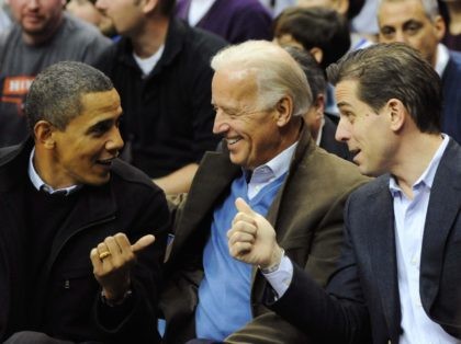 Barack Obama, Joe Biden, Hunter Biden (Alexis C. Glenn-Pool / Getty)