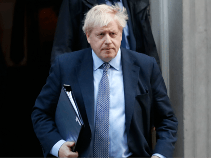 Britain's Prime Minister Boris Johnson leaves 10 Downing Street in …