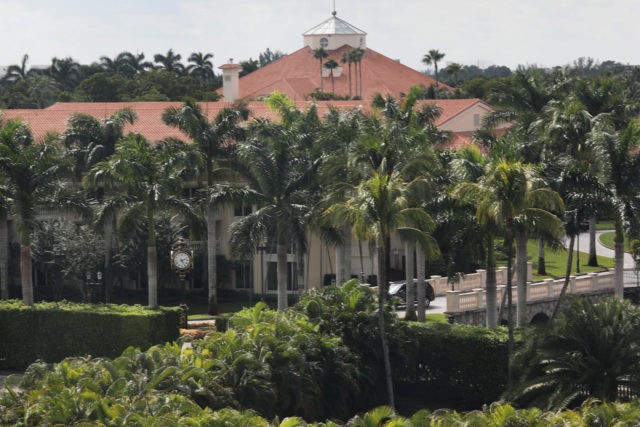 DORAL, FLORIDA - OCTOBER 17: A building is seen on the grounds of the Trump National Doral