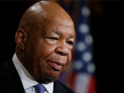 Rep. Elijah Cummings, D-Md., ranking member on the House Oversight Committee, speaks to reporters during a news conference on Capitol Hill in Washington, Thursday, April 27, 2017. Documents released by lawmakers show President Donald Trump's former national security adviser, Michael Flynn, was warned when he retired from the military in …