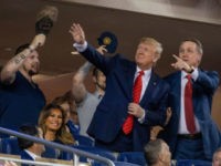 Fans Chant 'Lock Him Up' After Trump Announced at World Series