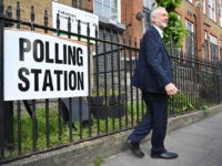 LONDON, UNITED KINGDOM - MAY 23: Labour leader Jeremy Corbyn leaves after voting in the European Elections, at a polling station at Pakeman primary school in Holloway on May 23, 2019 in London, United Kingdom. Polls are open for the European Parliament elections. Voters will choose 73 MEPs in 12 …