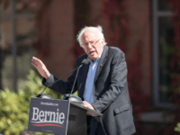 Democratic presidential candidate, Sen. Bernie Sanders (I-VT) speaks at a campaign event at Plymouth State University on September 29, 2019 in Plymouth, New Hampshire. (Photo by Scott Eisen/Getty Images)