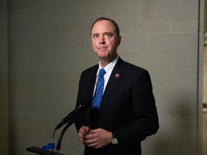 Representative Adam Schiff, Democrat of California and Chairman of the House Permanent Sel