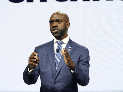 Michael Blake, New York State Assembly Member, New York State Assembly; Vice Chair, Democratic National Committee speaks onstage during the 2019 Concordia Annual Summit - Day 1 at Grand Hyatt New York on September 23, 2019 in New York City. (Photo by Riccardo Savi/Getty Images for Concordia Summit)