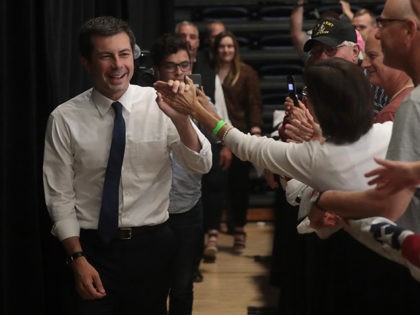 DAVENPORT, IOWA - SEPTEMBER 24: Democratic presidential candidate, South Bend, Indiana may