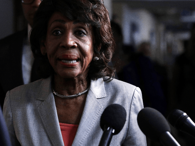 Rep. Maxine Walters (D-CA), chairwoman of House Financial Services, arrives at a House Democratic Caucus meeting at the U.S. Capitol September 25, 2019 in Washington, DC. House Democrats met to discuss their agenda one day after Speaker of the House Rep. Nancy Pelosi has announced a formal impeachment inquiry into …