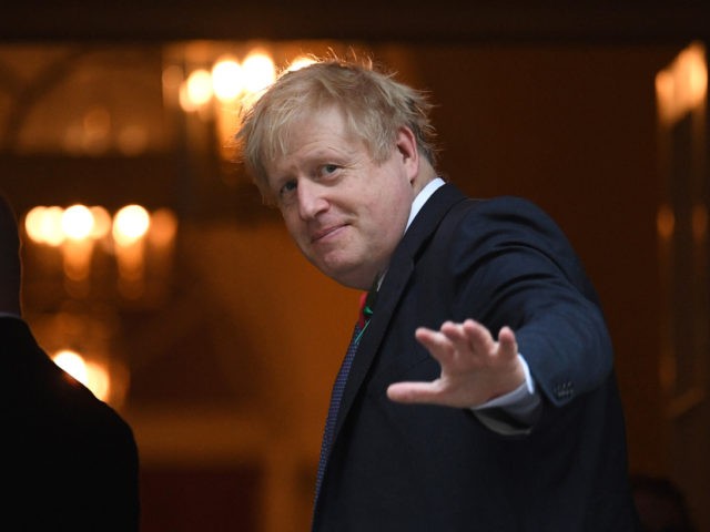 LONDON, ENGLAND - OCTOBER 28: Prime Minister Boris Johnson arrives at Downing Street on Oc