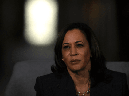 Democratic presidential candidate, U.S. Sen. Kamala Harris (D-CA) speaks during a town hall at the Eastern State Penitentiary on October 28, 2019 in Philadelphia, Pennsylvania. Formerly incarcerated individuals, their families, and others involved with the criminal justice system hosted the town hall with three 2020 Democratic presidential candidates. (Photo by …