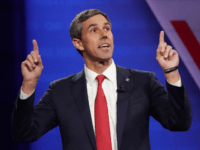 Democratic presidential candidate former U.S. Rep. Beto O'Rourke (D-TX) speaks at the Human Rights Campaign Foundation and CNN presidential town hall focused on LGBTQ issues on October 10, 2019 in Los Angeles, California. It is the first Presidential event broadcast on a major news network focused on LGBTQ issues. (Photo …