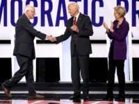 Poll: Bernie Sanders and Joe Biden Tie as Elizabeth Warren Drops to Third