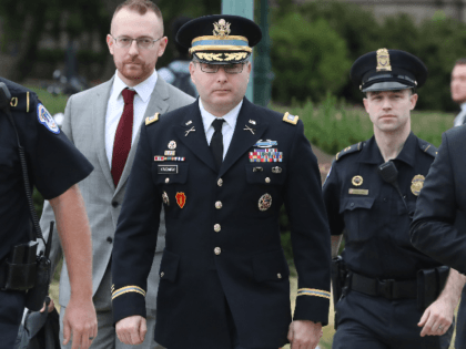 Lt. Col. Alexander Vindman, (C), director for European Affairs at the National Security Council, arrives at the U.S. Capitol on October 29, 2019 in Washington, DCon Vindman will appear at a closed-door deposition, as part of the impeachment inquiry against President Trump, led by the House Intelligence, House Foreign Affairs …