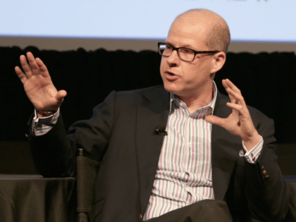 Author Max Boot speaks onstage during The New Yorker Festival 2016 - 'President Trump: Life As We May Know It,' featuring Max Boot, Amy Davidson, Roger Stone, and Sean Wilentz in conversation with Evan Osnos at MasterCard Stage at SVA Theatre on October 8, 2016 in New York City. (Photo …