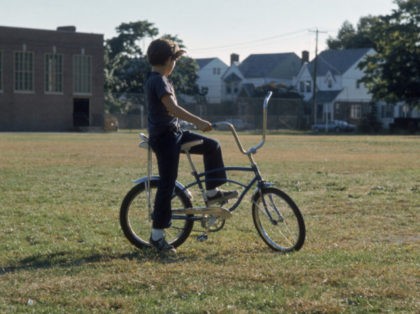 A boy on a chopper bicycle, USA, circa 1975. (Photo by Hulton Archive/Getty Images)