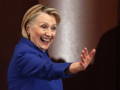 FILE - In this Monday, Jan. 7, 2019, file photo, former Secretary of State Hillary Clinton waves to well-wishers following an appearance at Barnard College with New York Gov. Andrew Cuomo, in New York. Clinton says she won’t run for president in 2020, but vows she’s “not going anywhere.” (AP …