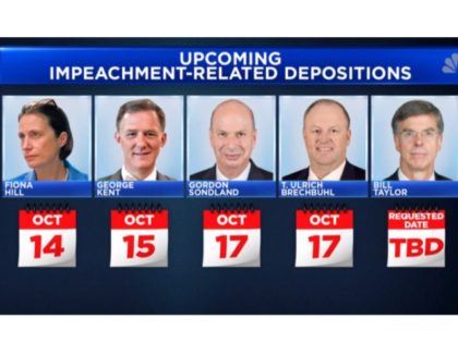 Impeachment Depositions