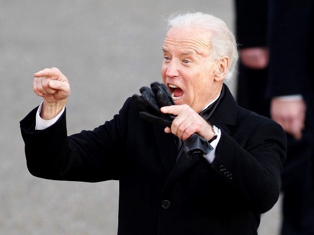 Joe Biden Screaming Pointing