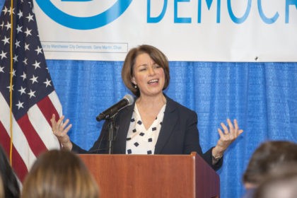 Presidential Candidates Attend Manchester City Democrats' Countdown To Victory Dinner In New Hampshire