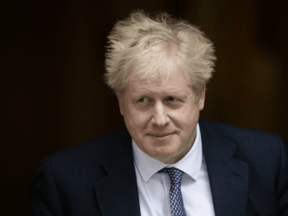 LONDON, ENGLAND - OCTOBER 23: Prime Minister Boris Johnson leaves 10 Downing Street prior