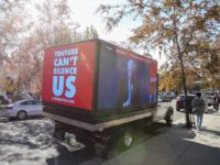 PragerU truck in Silicon Valley
