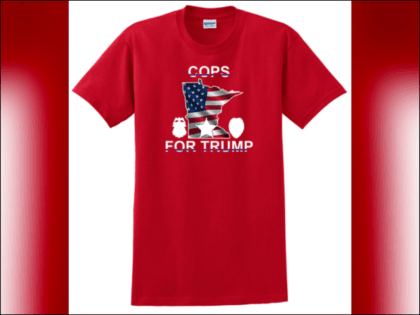 Minneapolis Police Department Federation T-shirt for Trump rally