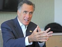 Sen. Mitt Romney, R-Utah, speaks to reporters following a roundtable discussion at Intermountain Primary Children's Hospital with officials and health experts to receive an update on anti-vaping efforts Thursday, Oct. 10, 2019, in Salt Lake City. In his first public appearance since President Donald Trump unleashed a storm of insults …