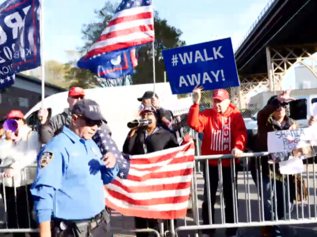Image result for Watch Live: Trump Supporters Rally Outside Bernie Sanders Event
