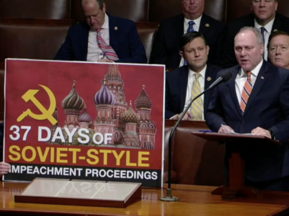 Steve Scalise Impeachment Debate Soviet Poster