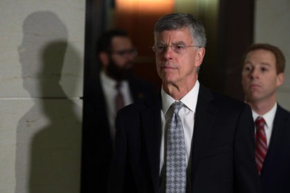 WASHINGTON, DC - OCTOBER 22: Bill Taylor, the top U.S. diplomat to Ukraine, arrives at a closed session before the House Intelligence, Foreign Affairs and Oversight committees October 22, 2019 at the U.S. Capitol in Washington, DC. Taylor was on Capitol Hill to testify to the committees for the ongoing …