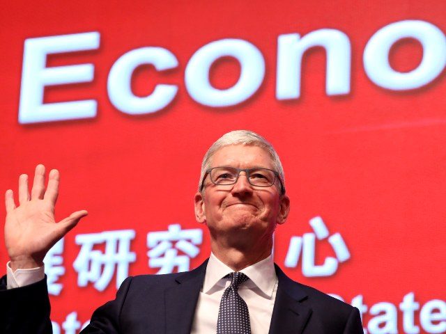 Tim Cook, Apple CEO, in China
