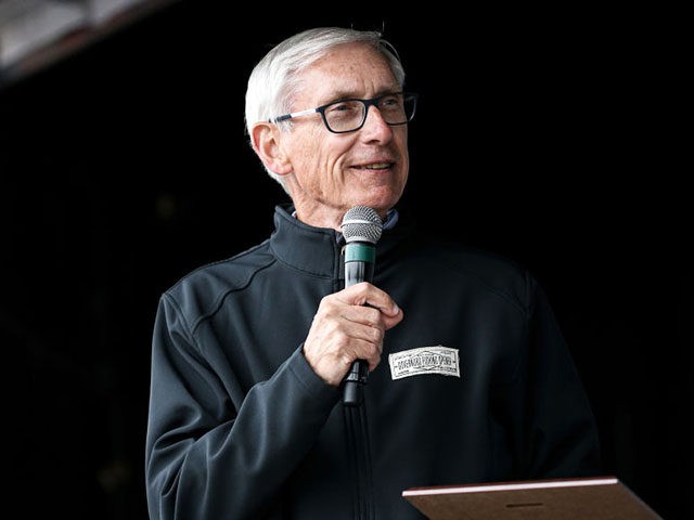 MILWAUKEE, WISCONSIN - JUNE 19: Wisconsin Governor Tony Evers speaks to the crowd during the 48th Annual Juneteenth Day Festival on June 19, 2019 in Milwaukee, Wisconsin. (Photo by Dylan Buell/Getty Images for VIBE)