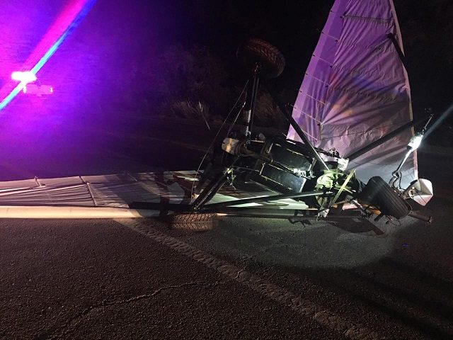 Tucson Sector CBP officials seize an ultralight aircraft used to fly illegally over the U.