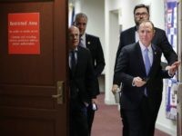 WASHINGTON, DC - MARCH 06: House Intelligence Committee Chairman Adam Schiff (D-CA) (R) takes a break from hearing testimony from Michael Cohen, former attorney and fixer for President Donald Trump, to vote at the U.S. Capitol March 06, 2019 in Washington, DC. This is the second time in as many …