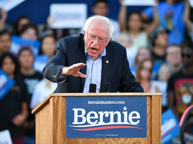 DENVER, CO - SEPTEMBER 09: Democratic presidential candidate Sen. Bernie Sanders (I-VT) sp