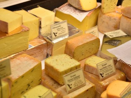 France's reputation for being the world's leading producer of superior cheeses has been surrendered to products from the U.S. and Britain.