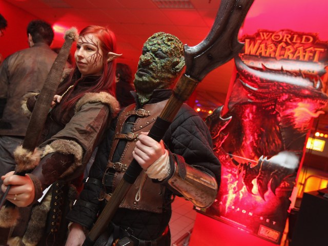 cosplayers from Blizzard's World of Warcraft