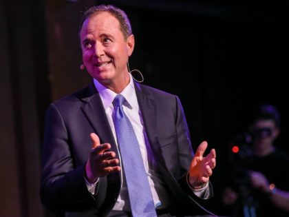 NEW YORK, NY - OCTOBER 05: Democratic Representative Adam Schiff speaks during The 2018 Ne