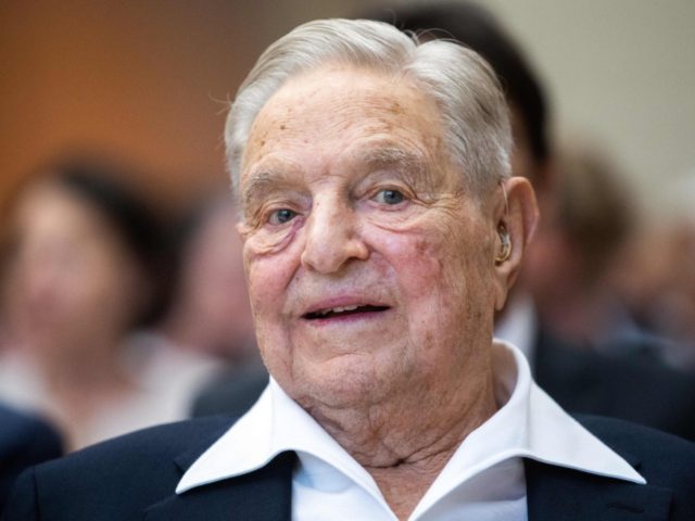 Hungarian-born US investor and philanthropist George Soros receives the Schumpeter Award 2019 in Vienna, Austria on June 21, 2019. (Photo by GEORG HOCHMUTH / APA / AFP) / Austria OUT (Photo credit should read GEORG HOCHMUTH/AFP/Getty Images)