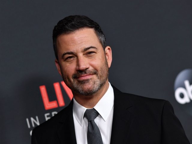 US television host Jimmy Kimmel arrives for "An Evening With Jimmy Kimmel" at the Roosevelt hotel in Hollywood on August 7, 2019. (Photo by Chris Delmas / AFP) (Photo credit should read CHRIS DELMAS/AFP/Getty Images)