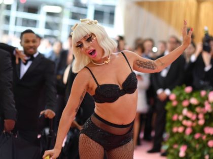 Singer/actress Lady Gaga arrives for the 2019 Met Gala at the Metropolitan Museum of Art o