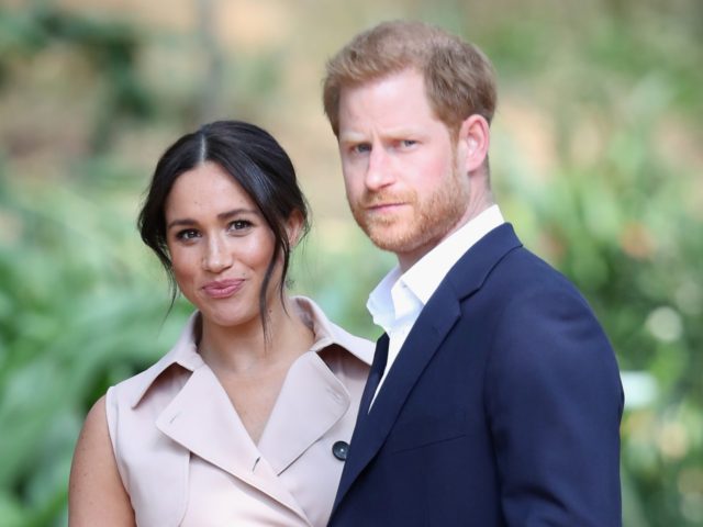 JOHANNESBURG, SOUTH AFRICA - OCTOBER 02: Prince Harry, Duke of Sussex and Meghan, Duchess