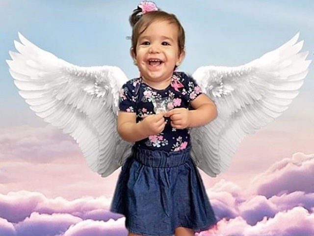 Cuban infant Paloma Dominguez Caballero, killed by a reaction to an MMR vaccine in a hospital in Havana on October 9, 2019. Her mother, Yaima Caballero, has asked the world to share her photo.
