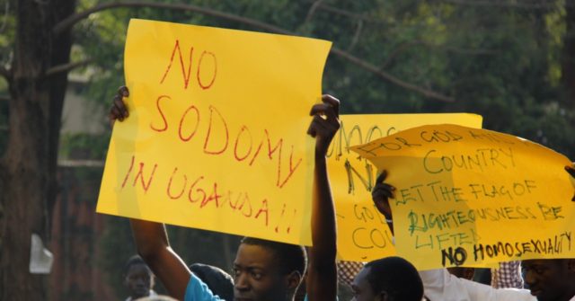 ‘We Don’t Want Your Pro-Gay Money’: Regime Supporters in Uganda March for ‘Anti-Homosexuality Act’ ‘We Don’t Want Your Pro-Gay Money’: Regime Supporters in Uganda March for ‘Anti-Homosexuality Act’