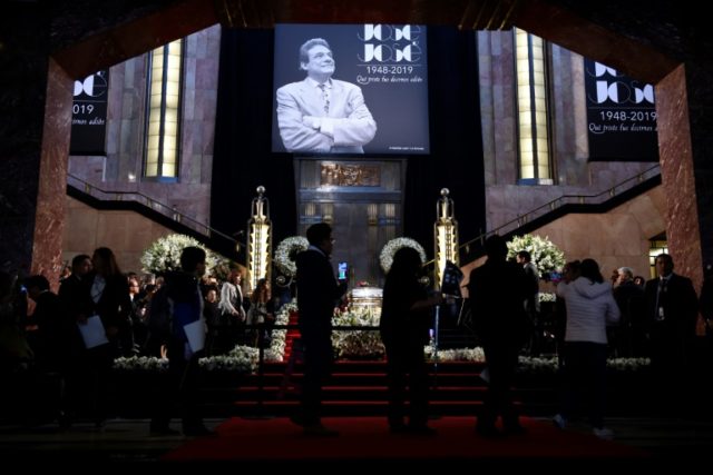 Mexico says last goodbye to legendary singer Jose Jose