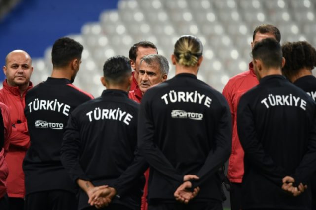 Turkey coach pleads for fan 'brotherhood' ahead of France clash